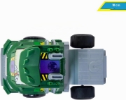 Imagine DICKIE TOYS MARVEL RAZBUNATORII MASINA RC CU TELECOMANDA 2.4GHz HULK SMASH CU SUNETE SCARA 1 LA 24