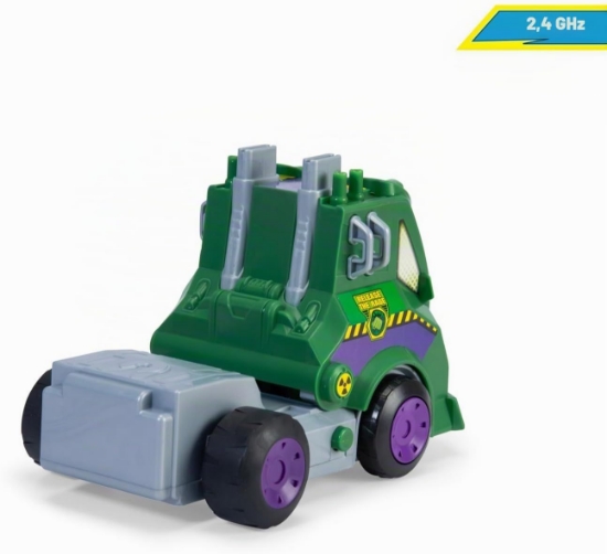 Imagine DICKIE TOYS MARVEL RAZBUNATORII MASINA RC CU TELECOMANDA 2.4GHz HULK SMASH CU SUNETE SCARA 1 LA 24