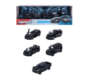 Imagine MAJORETTE SET 5 MASINUTE METALICE BLACK EDITION