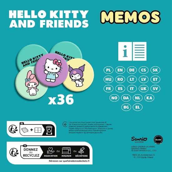 Imagine JOC MEMOS HELLO KITTY 