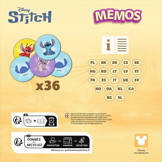 Imagine JOC MEMOS DISNEY LILO STITCH