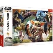 Imagine PUZZLE TREFL 1000 STAR WARS CALATORIA LUI GROGU