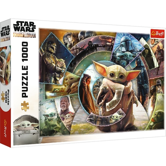 Imagine PUZZLE TREFL 1000 STAR WARS CALATORIA LUI GROGU