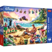 Imagine PUZZLE TREFL 1000 PREMIUM PLUS DISNEY LILO SI STITCH PETRECERE PE PLAJA