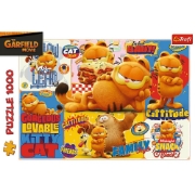 Imagine PUZZLE TREFL 1000 AVENTURILE LUI GARFIELD 