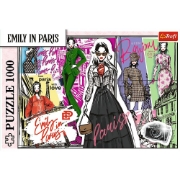 Imagine PUZZLE TREFL 1000 EMILY LA PARIS INSPIRATIE IN MODA