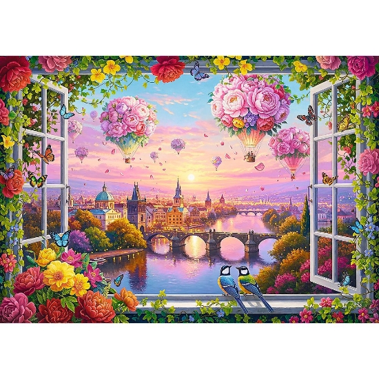 Imagine PUZZLE TREFL 1000 O RESPIRATIE DE IUBIRE