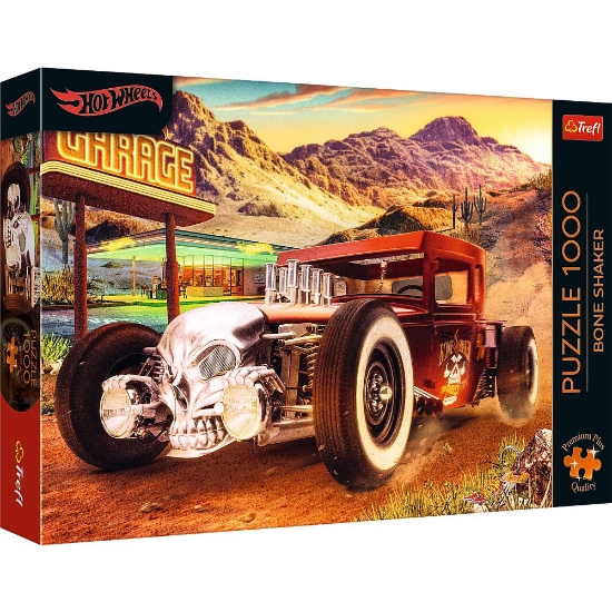 Imagine PUZZLE TREFL 1000 PREMIUM PLUS HOT WHEELS BONE SHAKER