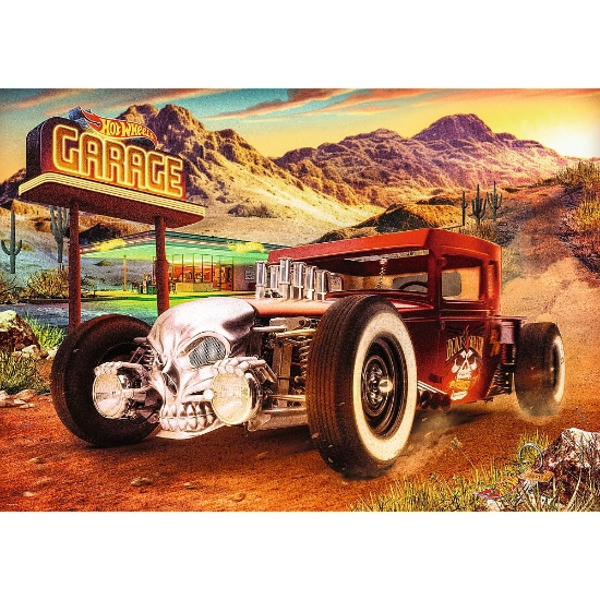 Imagine PUZZLE TREFL 1000 PREMIUM PLUS HOT WHEELS BONE SHAKER