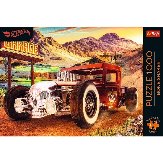 Imagine PUZZLE TREFL 1000 PREMIUM PLUS HOT WHEELS BONE SHAKER