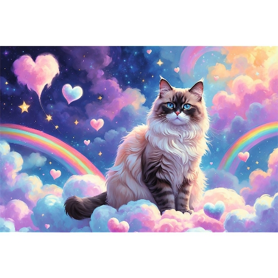Imagine PUZZLE TREFL 160 PISICUTA DOMESTICA