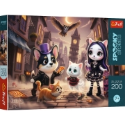 Imagine PUZZLE TREFL 200 POVESTI INFRICOSATOARE DE NOAPTE 
