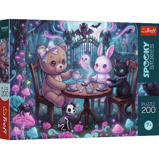Imagine PUZZLE TREFL 200 POVESTI INFRICOSATOARE SEARA FERMECATA