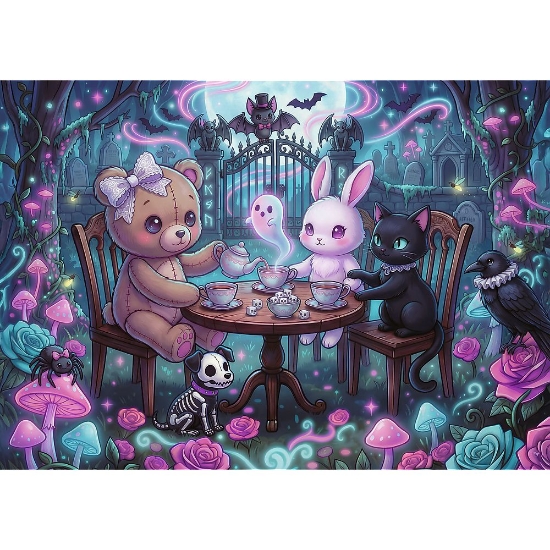 Imagine PUZZLE TREFL 200 POVESTI INFRICOSATOARE SEARA FERMECATA