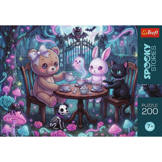 Imagine PUZZLE TREFL 200 POVESTI INFRICOSATOARE SEARA FERMECATA