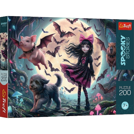 Imagine PUZZLE TREFL 200 POVESTI INFRICOSATOARE DE PE LUNA
