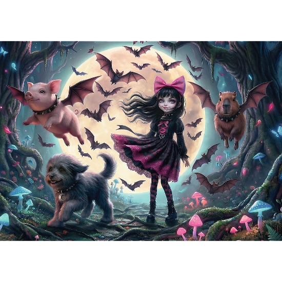 Imagine PUZZLE TREFL 200 POVESTI INFRICOSATOARE DE PE LUNA