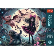 Imagine PUZZLE TREFL 200 POVESTI INFRICOSATOARE DE PE LUNA