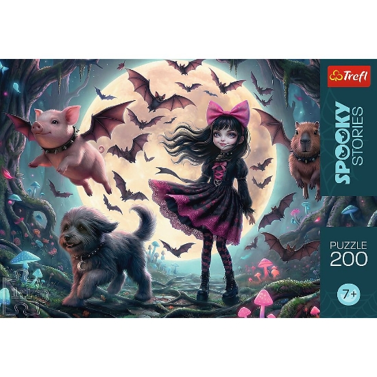 Imagine PUZZLE TREFL 200 POVESTI INFRICOSATOARE DE PE LUNA