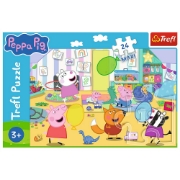 Imagine PUZZLE TREFL 24 MAXI FRUMOASA PEPPA PIG