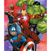 Imagine PUZZLE TREFL 24 MAXI PREMIUM PLUS KIDS RAZBUNATORII EROII VISELOR CU POSTER