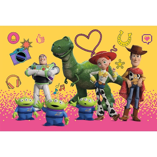 Imagine PUZZLE TREFL 24 MAXI PREMIUM PLUS KIDS TOY STORY 5 SI PRIETENII CU POSTER