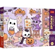 Imagine PUZZLE TREFL 100 POVESTI INFRICOSATOARE MICUL ATELIER DE MAGIE 