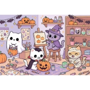 Imagine PUZZLE TREFL 100 POVESTI INFRICOSATOARE MICUL ATELIER DE MAGIE 