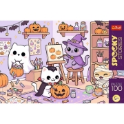 Imagine PUZZLE TREFL 100 POVESTI INFRICOSATOARE MICUL ATELIER DE MAGIE 