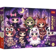 Imagine PUZZLE TREFL 100 POVESTI INFRICOSATOARE ECHIPA VRAJITOAREA PADURII