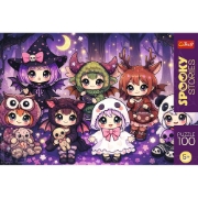 Imagine PUZZLE TREFL 100 POVESTI INFRICOSATOARE ECHIPA VRAJITOAREA PADURII