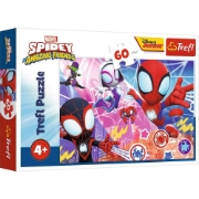 Imagine PUZZLE TREFL 60 SPIDEY AVENTURA EROICA