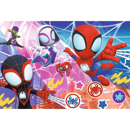 Imagine PUZZLE TREFL 60 SPIDEY AVENTURA EROICA
