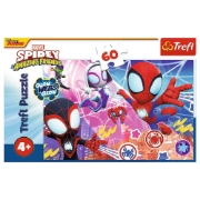 Imagine PUZZLE TREFL 60 SPIDEY AVENTURA EROICA