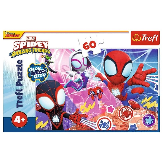Imagine PUZZLE TREFL 60 SPIDEY AVENTURA EROICA