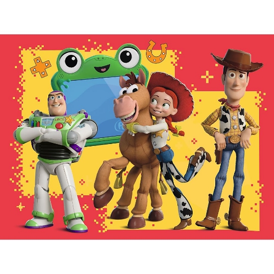 Imagine PUZZLE TREFL 30 PREMIUM PLUS KIDS TOY STORY 5 AVENTURILE CU JUCARII CU POSTER 