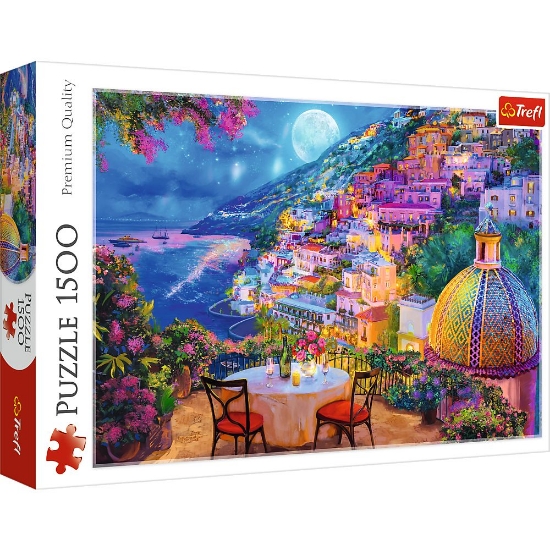 Imagine PUZZLE TREFL 1500 O INTALNIRE IN POSITANO 