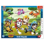 Imagine PUZZLE TREFL 25 PATRULA CATELUSILOR TRUCURI DE CASCADORII PENTRU CAINI