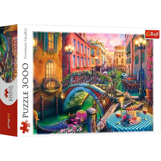 Imagine PUZZLE TREFL 3000 O SEARA LA VENETIA