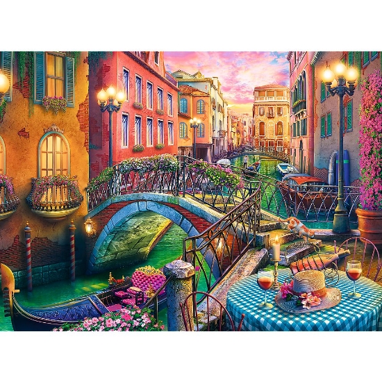 Imagine PUZZLE TREFL 3000 O SEARA LA VENETIA