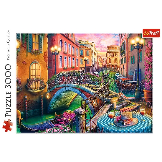 Imagine PUZZLE TREFL 3000 O SEARA LA VENETIA