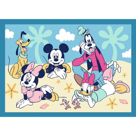 Imagine PUZZLE TREFL 4IN1 CURIOZITATI DESPRE MICKEY MOUSE