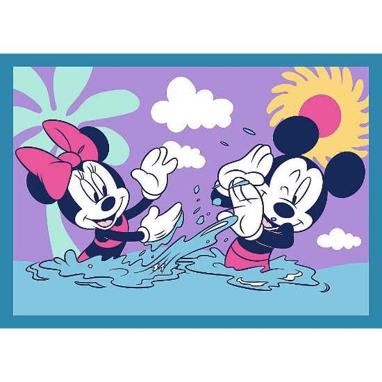 Imagine PUZZLE TREFL 4IN1 CURIOZITATI DESPRE MICKEY MOUSE