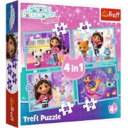 Imagine PUZZLE TREFL 4IN1 MAREA AVENTURA A LUI GABBY