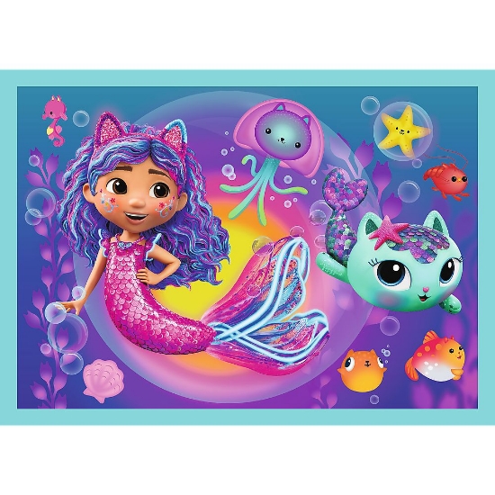 Imagine PUZZLE TREFL 4IN1 MAREA AVENTURA A LUI GABBY