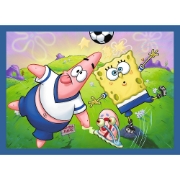 Imagine PUZZLE TREFL 4IN1 VIATA ACVATICA A LUI SPONGEBOB