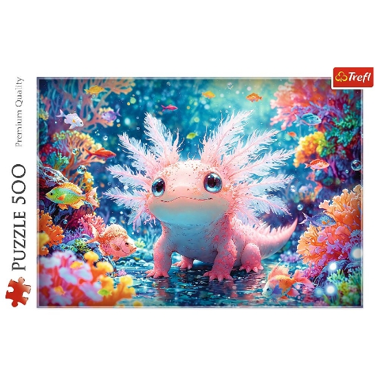 Imagine PUZZLE TREFL 500 AXOLOTL