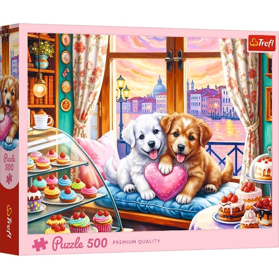 Imagine PUZZLE TREFL 500 IUBIRE DE CATELUS