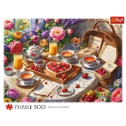 Imagine PUZZLE TREFL 500 DULCIURI PENTRU ZIUA MAMEI