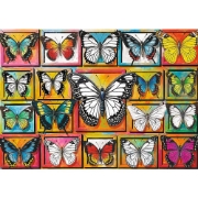Imagine PUZZLE TREFL 500 CREATIVE COLECTIE DE FLUTURI